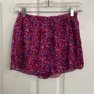 Nordstrom BP Hi-rise floral shorts